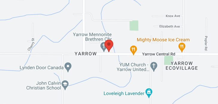 map of 42023 YARROW CENTRAL ROAD